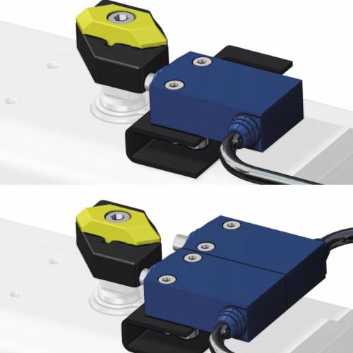 KFE3A สวิตช์จำกัดตำแหน่งแบบอิเล็กโทรเมคคานิคอลพร้อมสายเคเบิล