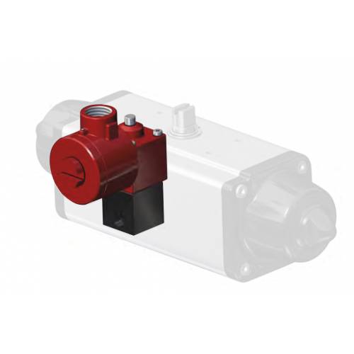 โซลินอยด์วาล์วชนิด NC 3/2 ขนาด 1/8&rdquo; พร้อมขดลวดมาตรฐาน ATEX II2GD Exd IIC T4-T6